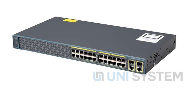 Switch Cisco WS-C2960+24PC-S chính hãng