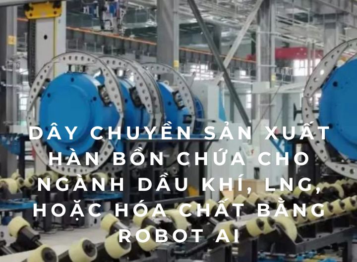 Dây chuyền sản xuất hàn bồn chứa cho ngành dầu khí, LNG hoặc hóa chất là gì?