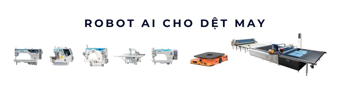 Robot AI cho dệt may, AI Robots for Textile & Garment Manufacturing
