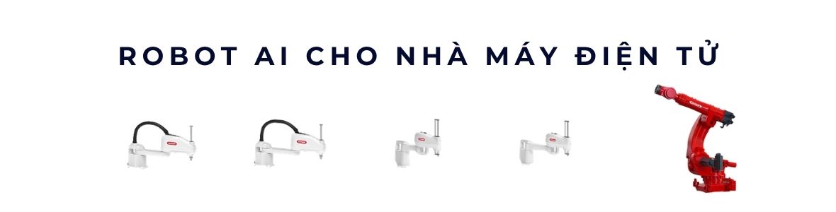 Robot AI cho nhà máy điện tử