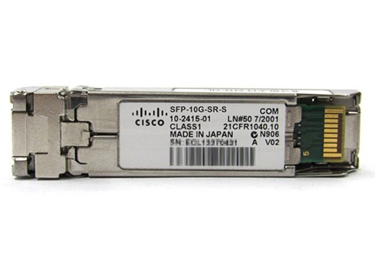Module quang 10G SFP+ Cisco SFP-10G-SR-S chính hãng Module quang 10G SFP+ Cisco SFP-10G-SR-S chính hãng