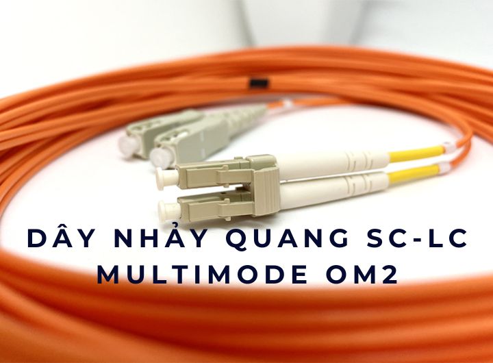 Dây nhảy quang SC LC Multimode OM2 Cablexa