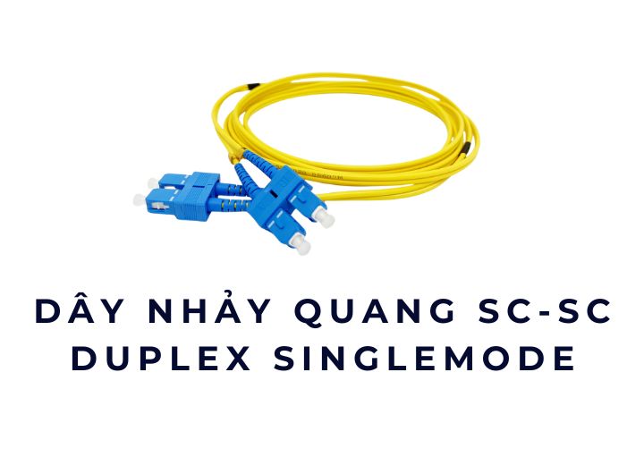 Đầu nối SC SC dây nhảy quang Singlemode