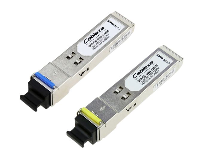Module quang SFP 1Gb 120km 1 sợi Cablexa SFP BIDI, 1.25Gb/s, TX-1310nm, RX-1550nm, SMF, Simplex LC 120km LC DDM chính hãng. P/n: SFP-GE-4955-120KM/ SFP-GE-5549-120KM