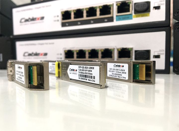 Module Cablexa SFP-GE-5531-20KM Cablexa SFP BIDI, 1.25Gb/s, TX-1550nm, RX-1310nm, SMF, Simplex LC, 20KM Module