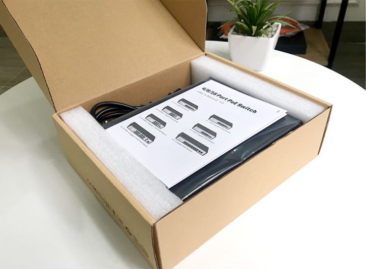 Switch PoE 4 Ports hãng Cablexa