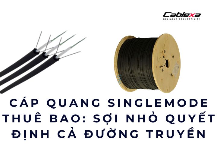 cáp quang singlemode thuê bao
