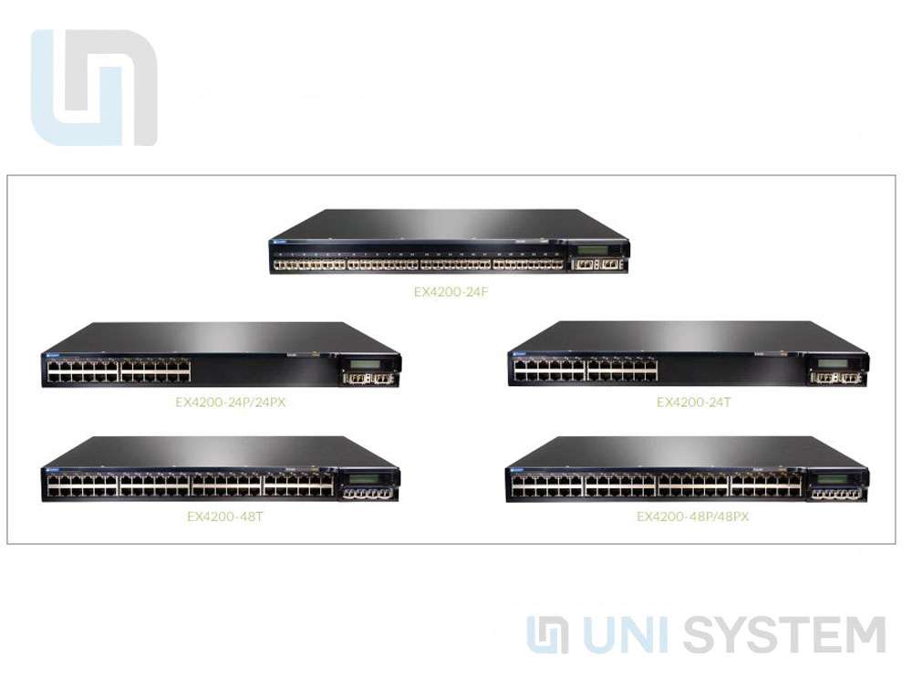 Các bộ chuyển mạch EX4200 nổi bật