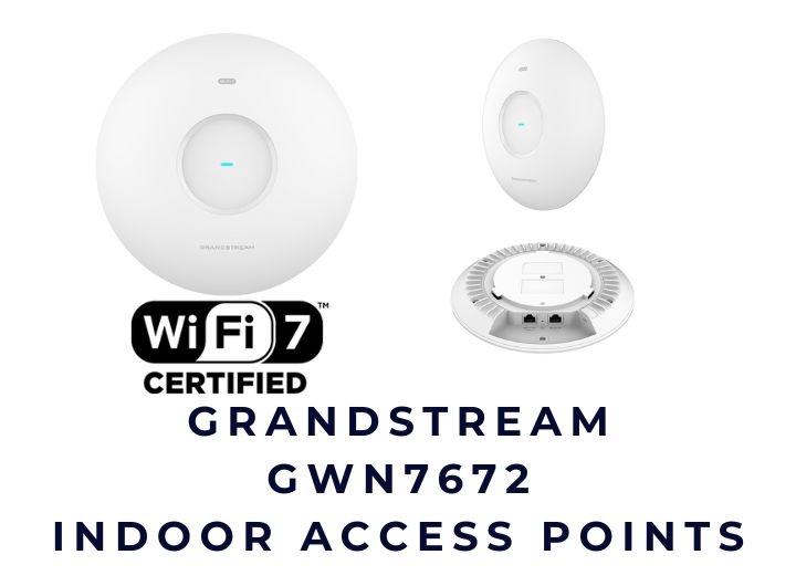 Thiết bị phát sóng không dây Grandstream GWN7672 Indoor Wi-Fi 7 Access Point