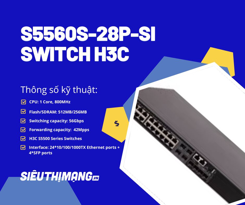 H3C S5560S-28P-SI