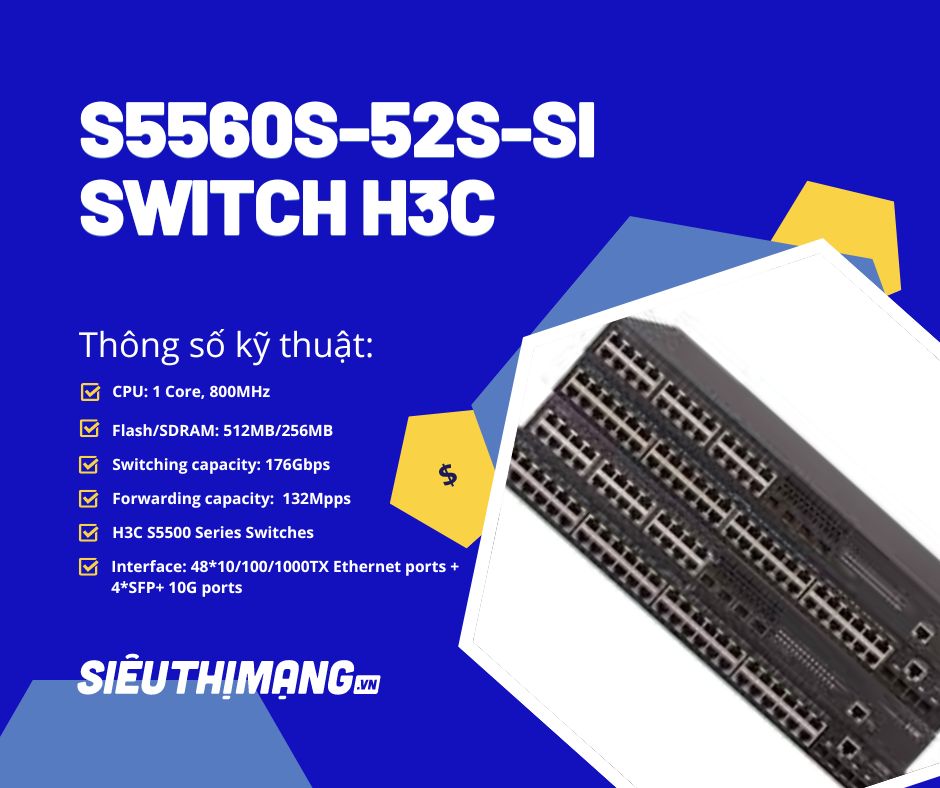 H3C S5560S-52S-SI H3C S5560S-52S-SI