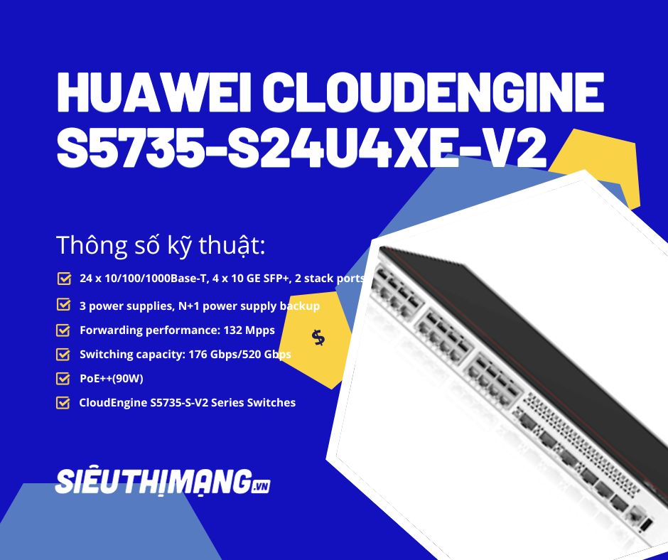 Huawei S5735-S24U4XE-V2