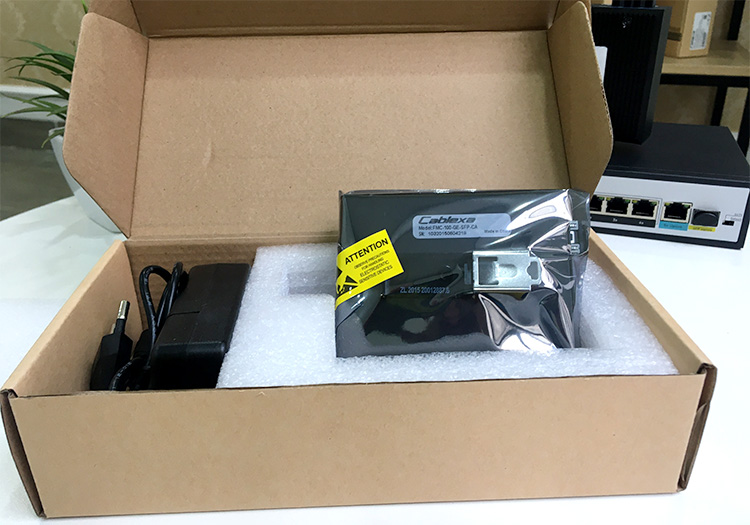 Converter quang 1Gpbs hãng Cablexa