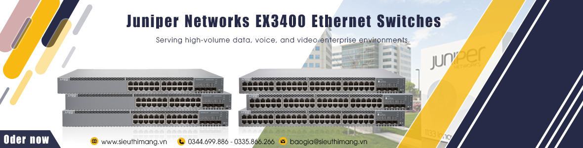 Switch Juniper EX3400 Series