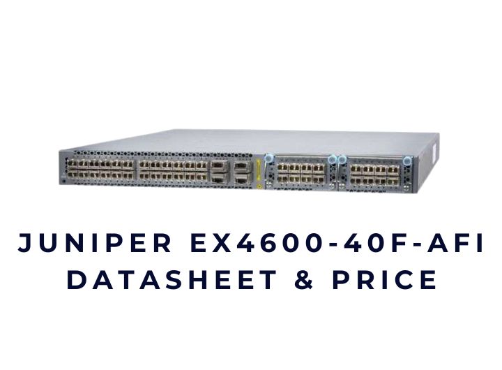 Switch Juniper EX4600-40F-DC-AFI