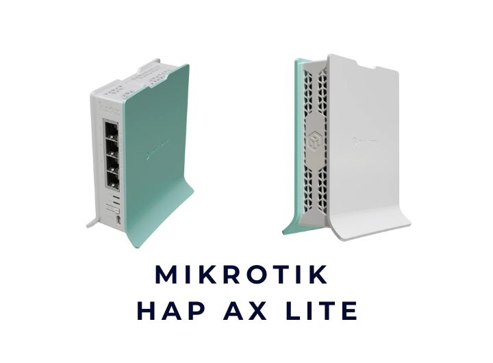 Mikrotik Router WiFi Cân Bằng Tải hAP ax lite Mikrotik Router WiFi Cân Bằng Tải hAP ax lite