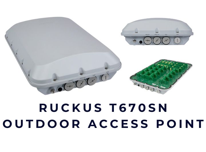 Ruckus T670sn Outdoor Access Point WiFi 7