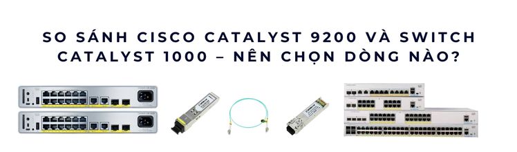 Nên chọn Cisco 9200 hay Cisco 1000 cho văn phòng?