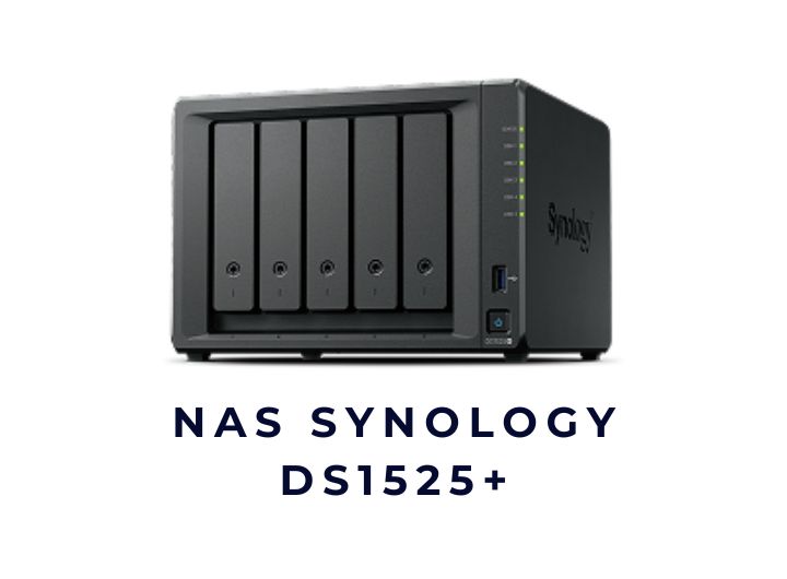 Thiết bị lưu trữ mạng NAS Synology DS1525+