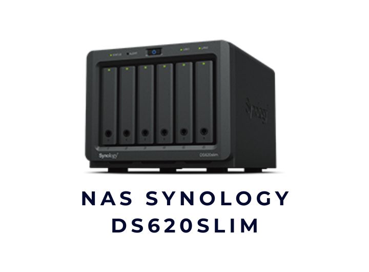 Thiết bị lưu trữ mạng NAS Synology DS620slim