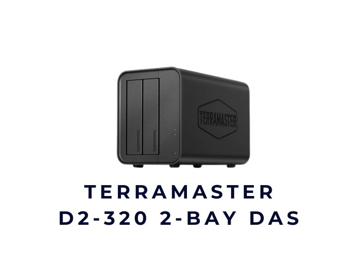 Thiết bị lưu trữ DAS/NAS TerraMaster D2-320 2-Bay DAS Thiết bị lưu trữ DAS/NAS TerraMaster D2-320 2-Bay DAS