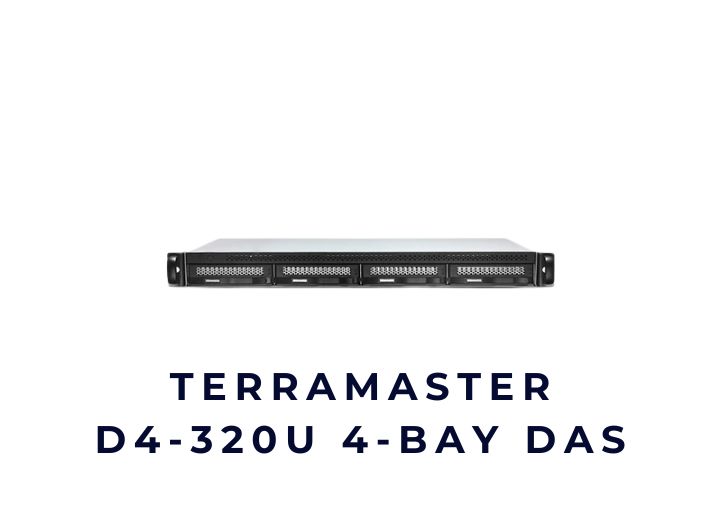 Thiết bị lưu trữ DAS/NAS TerraMaster D4-320U 4-Bay DAS Thiết bị lưu trữ DAS/NAS TerraMaster D4-320U 4-Bay DAS