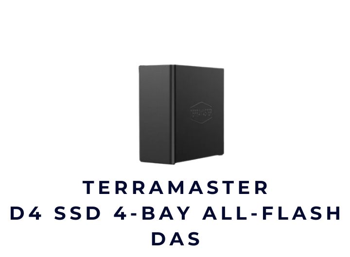 Thiết bị lưu trữ DAS/NAS TerraMaster D4 SSD 4-Bay All-Flash DAS Thiết bị lưu trữ DAS/NAS TerraMaster D4 SSD 4-Bay All-Flash DAS