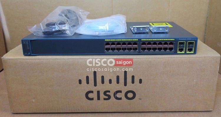 Thùng Cisco WS-C2960+24PC-S