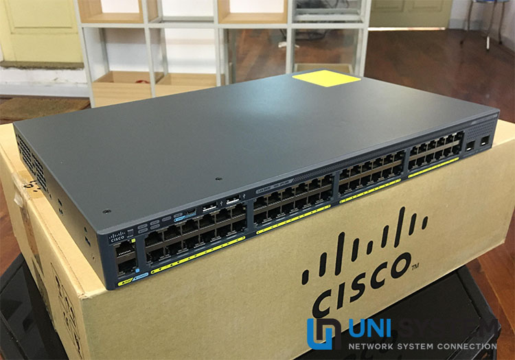 Switch Cisco WS-C2960X-48TD-L 48 GigE, 2 x 10G SFP+, LAN Base chính hãng |  Sieuthimang.vn