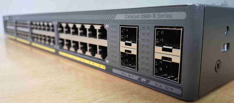 Cisco WS-C2960X-48TS-L Catalyst 2960-X 48 GigE, 4 x 1G SFP, LAN Base