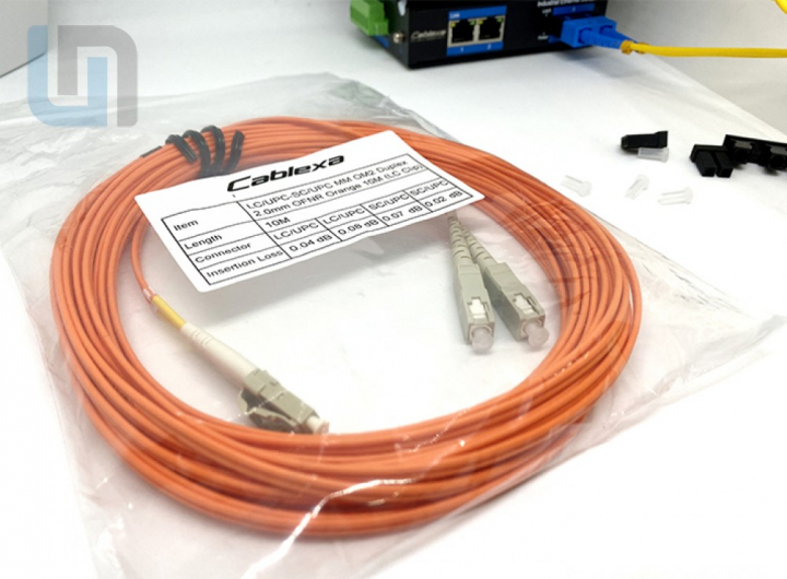 dây nhảy quang LC-SC 10M