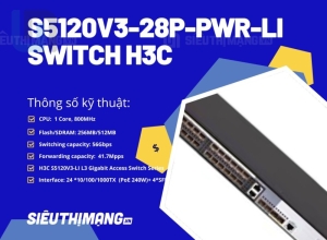 H3C S5120V3-28P-PWR-LI