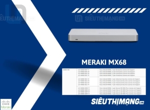 Meraki MX68