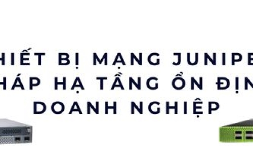 Thiết Bị Mạng Juniper: Giải Pháp Hạ Tầng Ổn Định Cho Doanh Nghiệp