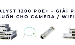 Catalyst 1200 PoE+ switch – Giải pháp cấp nguồn cho Camera, Wifi, VoIP