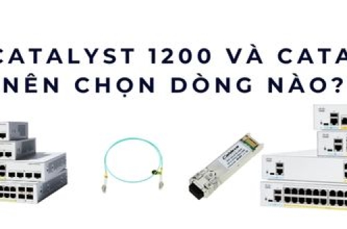 So sánh Catalyst 1200 và switch mạng Cisco 1300 – Nên chọn switch nào cho doanh nghiệp?