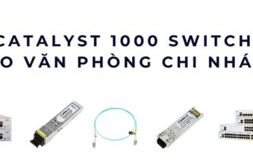 Catalyst 1000 switch cho văn phòng chi nhánh – Linh hoạt và quản lý dễ dàng