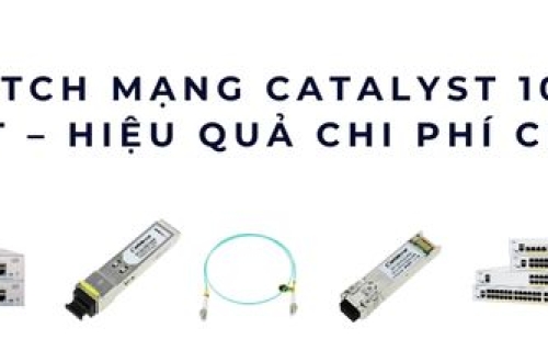 Switch mạng Catalyst 1000 giá tốt – Giải pháp tối ưu cho văn phòng SMB