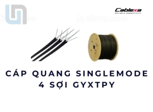 Cáp quang Singlemode 4 sợi GYXTPY