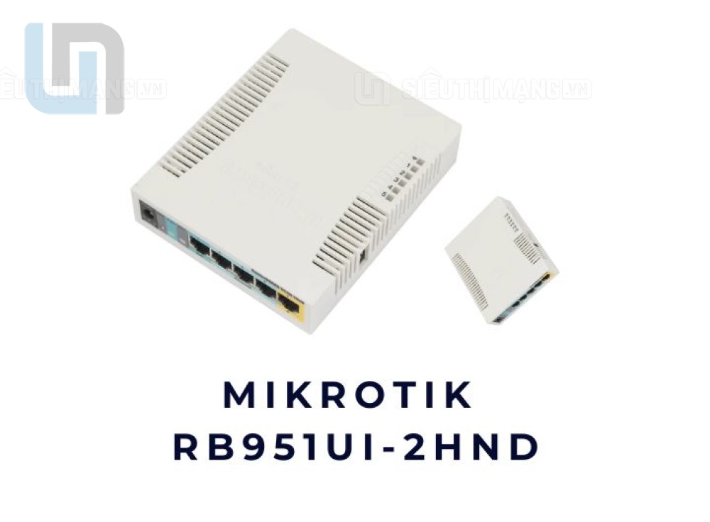 Fa951k Router Modem MikroTik RB951Ui-2HnD Indoor Wireless Router RB951Ui-2HnD 【Chính hãng】