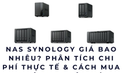 NAS Synology Giá Bao Nhiêu? Phân Tích Chi Phí Thực Tế & Cách Mua Không Bị Đội Giá