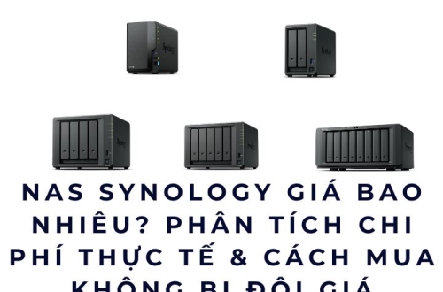 NAS Synology Giá Bao Nhiêu? Phân Tích Chi Phí Thực Tế & Cách Mua Không Bị Đội Giá