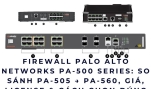 Firewall Palo Alto Networks PA-500 Series: So sánh PA-505 → PA-560, Giá, License & Cách Chọn ĐÚNG