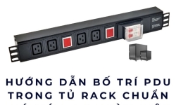 Hướng Dẫn Bố Trí PDU Trong Tủ Rack Chuẩn Gió Mát, An Toàn Điện
