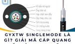 GYXTW singlemode là gì? Giải mã cáp quang bền bỉ cho hạ tầng mạng