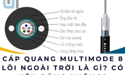 Cáp quang multimode 8 lõi ngoài trời là gì? Có nên dùng không?