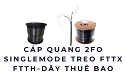 Cáp quang 2FO Singlemode treo FTTX FTTH là gì? Khi nào nên dùng làm dây thuê bao?