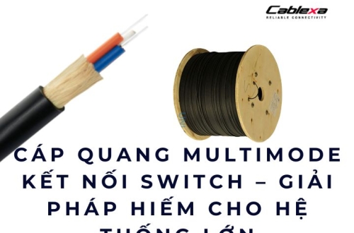 Cáp quang multimode kết nối switch – Giải pháp hiếm cho hệ thống lớn