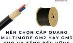 Nên chọn cáp quang multimode OM2 hay OM3 cho hạ tầng bền vững