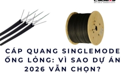 Cáp quang singlemode ống lỏng: vì sao dự án 2026 vẫn chọn?